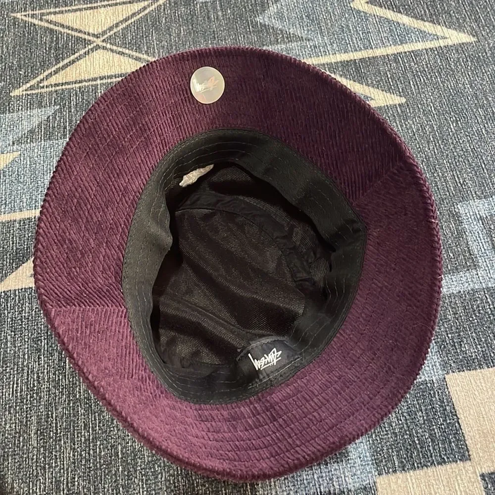 STUSSY CORDUROY BUCKET HAT - Picture 8 of 11
